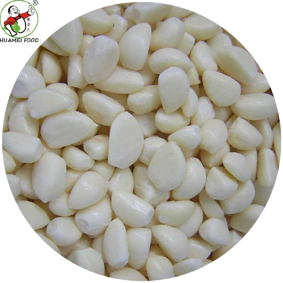 High quality IQF frozen garlic clove peeled