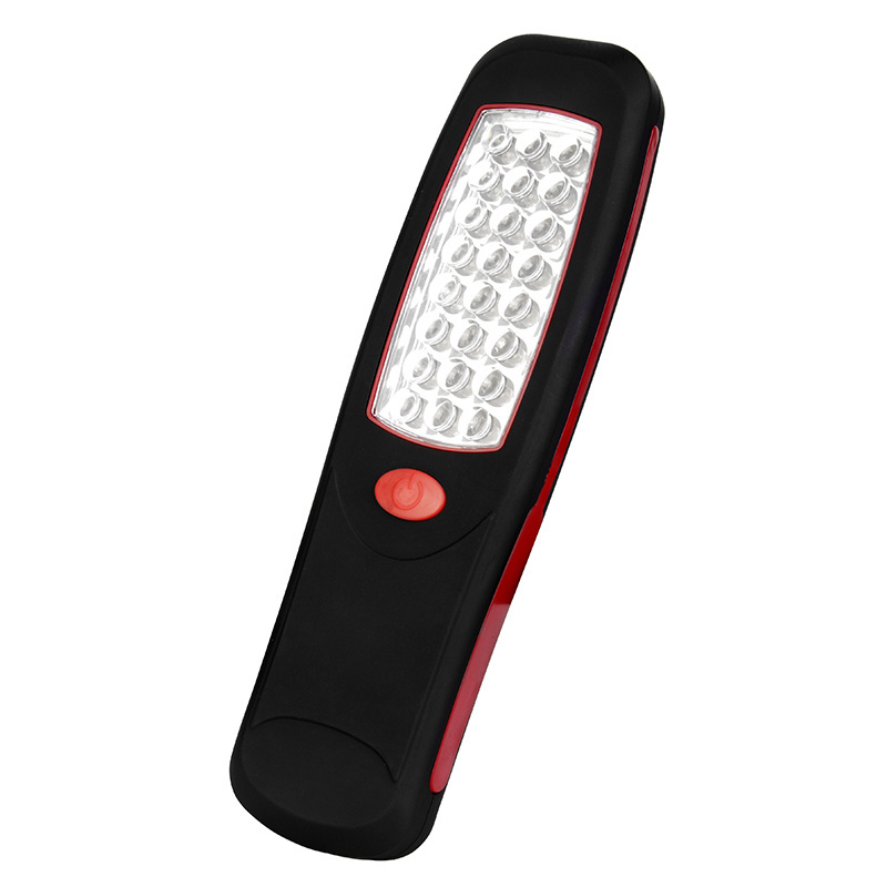 Classic Style Handheld Long Lasting 24 LED White Light AA Battery Operated 24 LED Portable Work Flash light