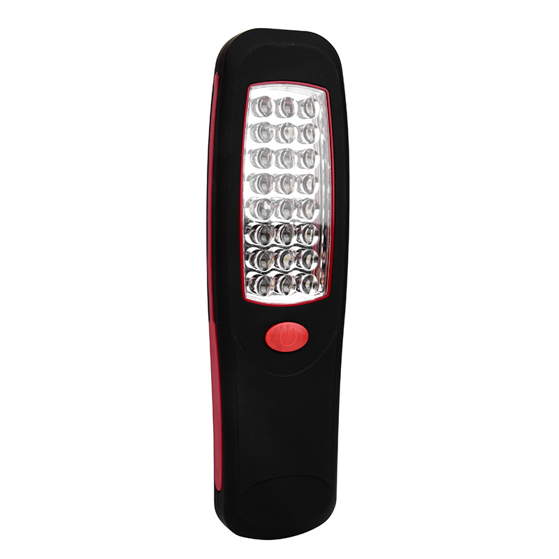 Classic Style Handheld Long Lasting 24 LED White Light AA Battery Operated 24 LED Portable Work Flash light