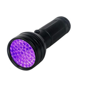 51 LED 395 nm UV Flashlights Ultraviolet Blacklight Pet Urine Detector for Dog Cat Urine, Dry Stains, Bed Bugs