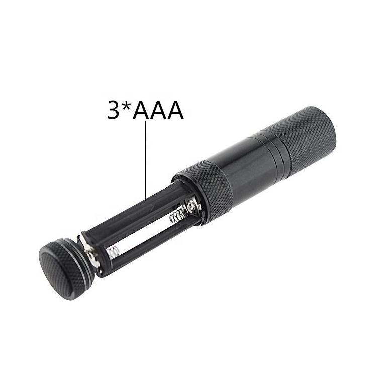 Aluminum Torch 9 LED Vein Finder Light Red Beam Light Led Flashlight For Locate Vein ophthalmology hunting