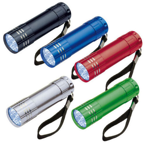 Promotion 9LED UV Portable Mini Gift AAA Dry Battery 30lm Money Check in stock Small Cheapest LED Flashlight