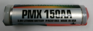 PMX 150AA lithium battery P/N3B1065