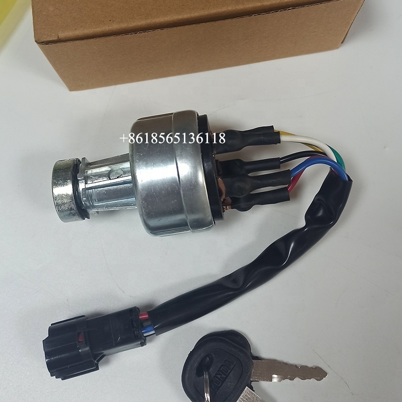 Ignition Switch 21E6-10430 21E610430 for Hyundai Excavator R55-3 R95W-3 R140LC-7 R210LC-7 R290LC-7 R320LC-3 R360LC-7