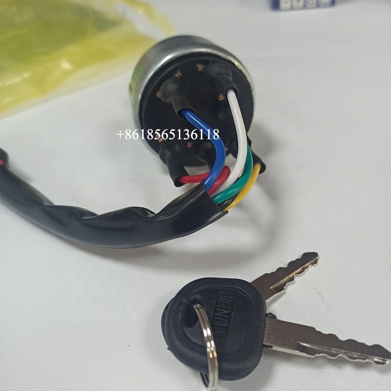 Ignition Switch 21E6-10430 21E610430 for Hyundai Excavator R55-3 R95W-3 R140LC-7 R210LC-7 R290LC-7 R320LC-3 R360LC-7