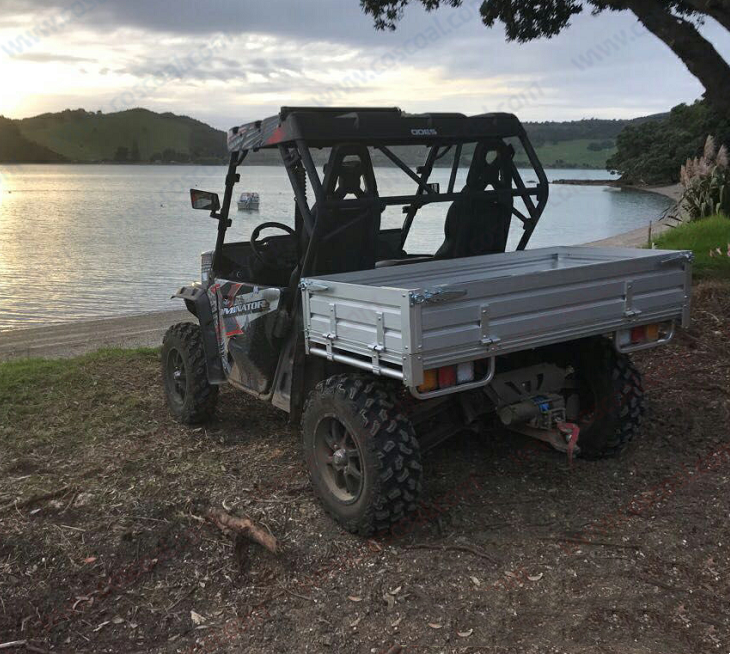 Aluminum 4x4 4wd polari utv atv dump box