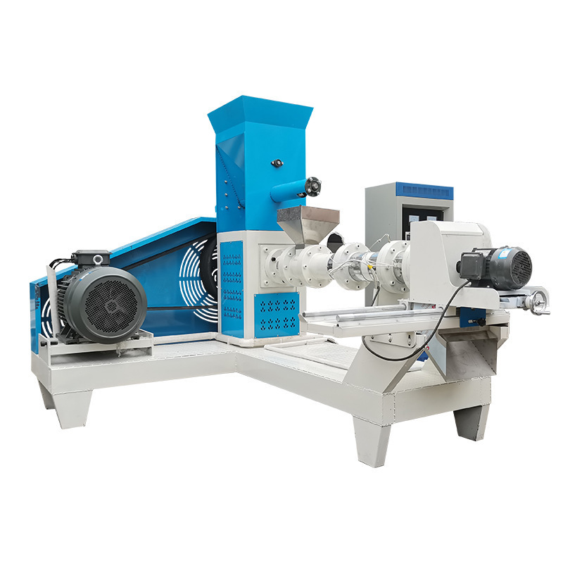 Floating feed extruder price Floating fish feed pellet machine pet food processing machines dog food machine