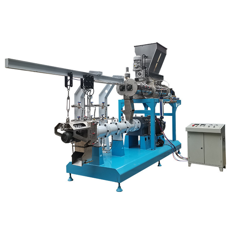 Floating feed extruder price Floating fish feed pellet machine pet food processing machines dog food machine