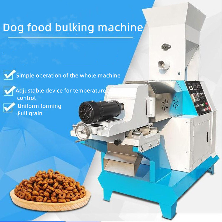 Feeding bulking machine dog feed processing equipment