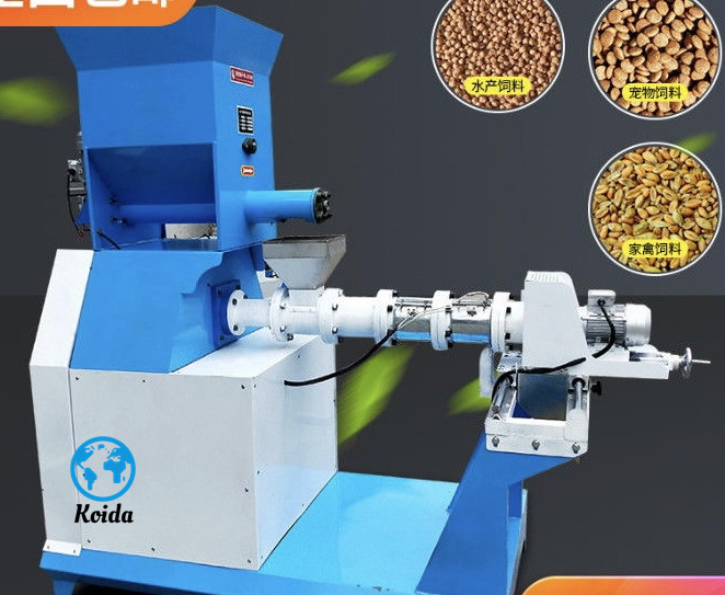 pet food extruder animal feed extruder machine pet automatic feeding drying seasoning cat dog feed extruder pet food machine