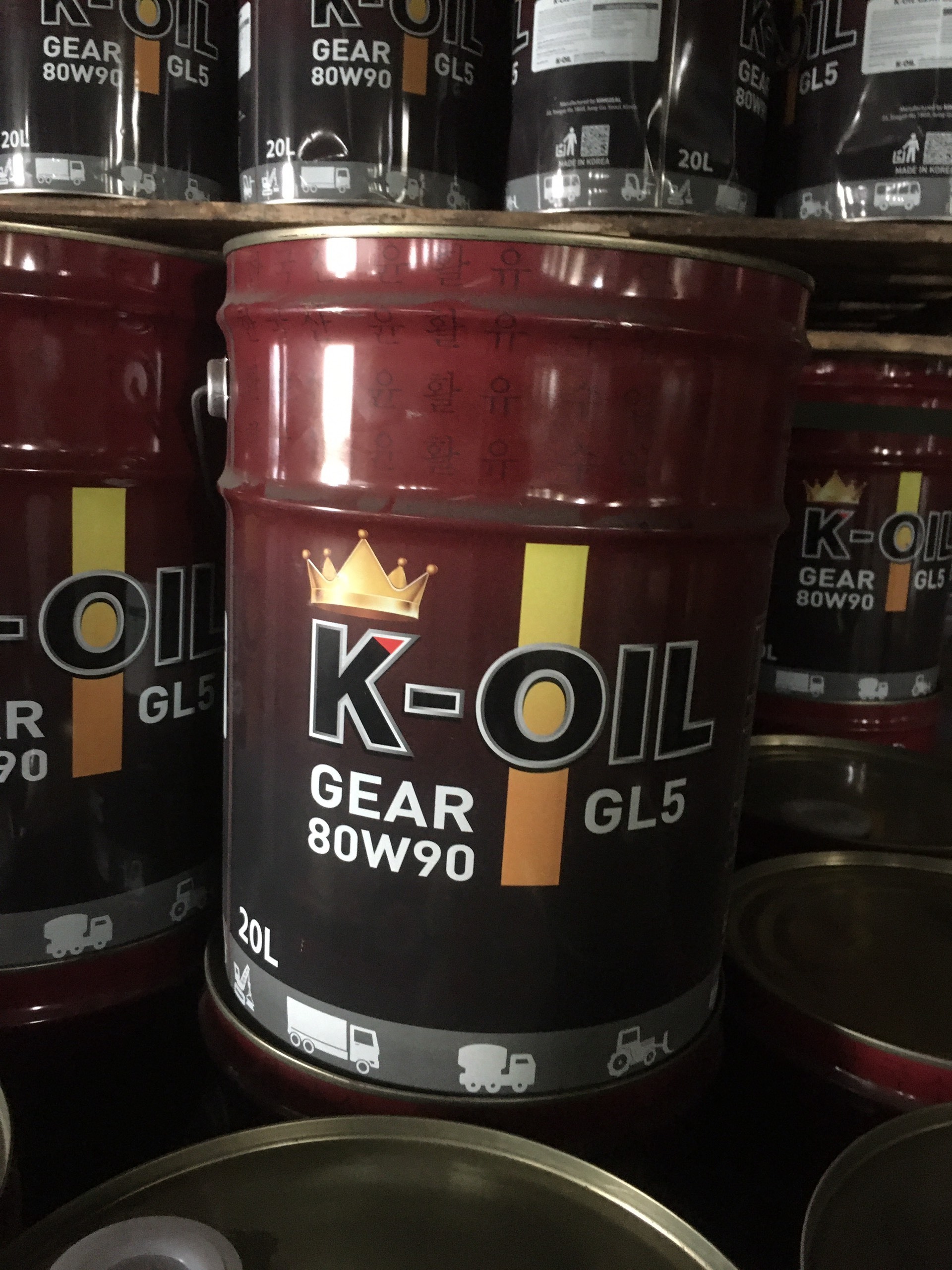 K-Oil GEAR GL-5 80W90, provides outstanding power transfer performance and lower price from Vietnam manufacturer