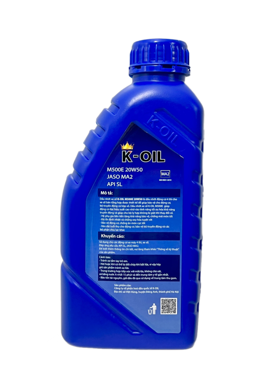 K-Oil M5 4T motor oil 20W-40 API SL JASO MA2 excellent thermal good standard semi-synthetic oil wholesale for 4-stroke