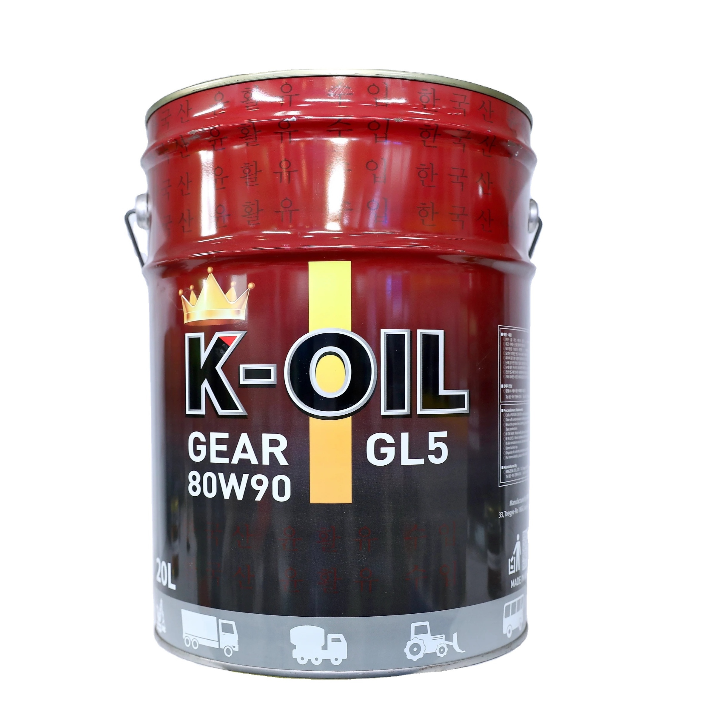 K-Oil GEAR GL-5 80W90, provides outstanding power transfer performance and lower price from Vietnam manufacturer