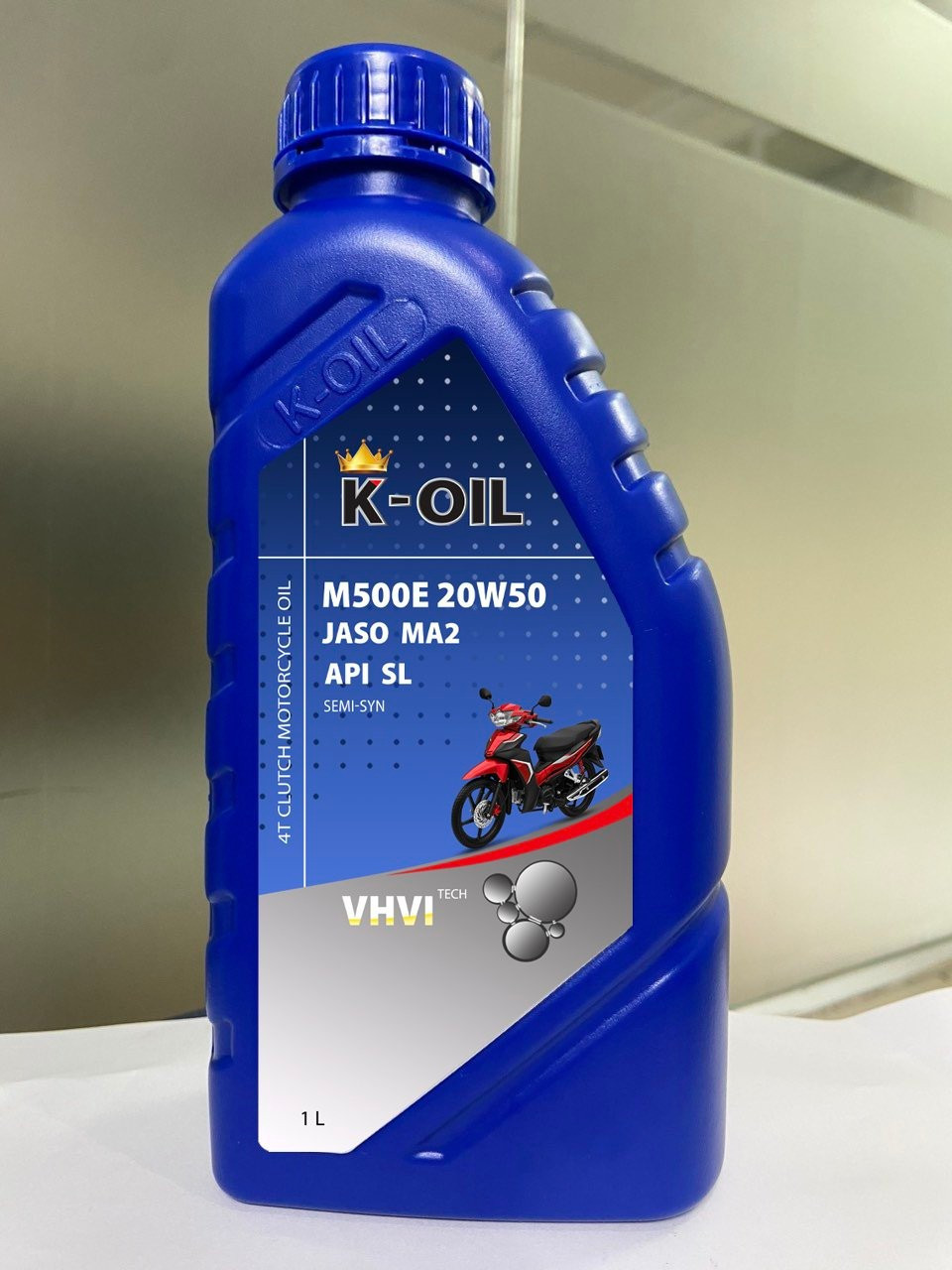 K-OIL 4T M5 engine oil JASO MA2 10W-30 API SL excellent thermal OEM available semi-synthetic oil best price for 4-stroke