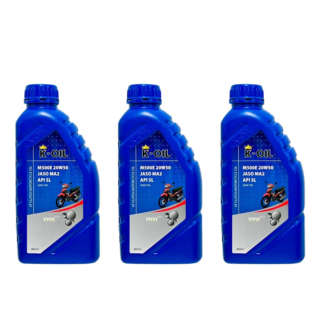 M500E 4T K-OIL oil JASO MA2 API SL 10W-30 stable oxidation OEM available semi synthetic oil wholesale for vehicles Vietnam