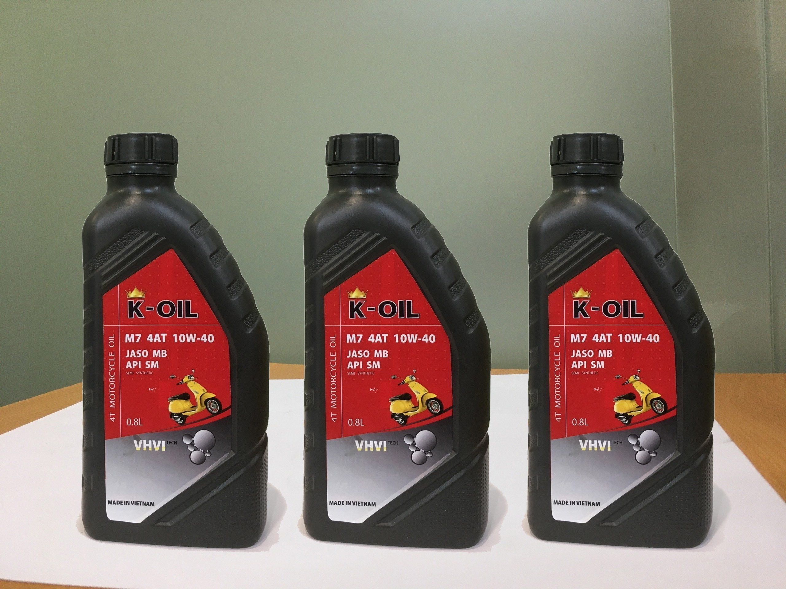 K-Oil M7 4AT motor oil  20W-40 API SM JASO MB OEM factory  semi synthetic motor oil best price Vietnam manufacturer