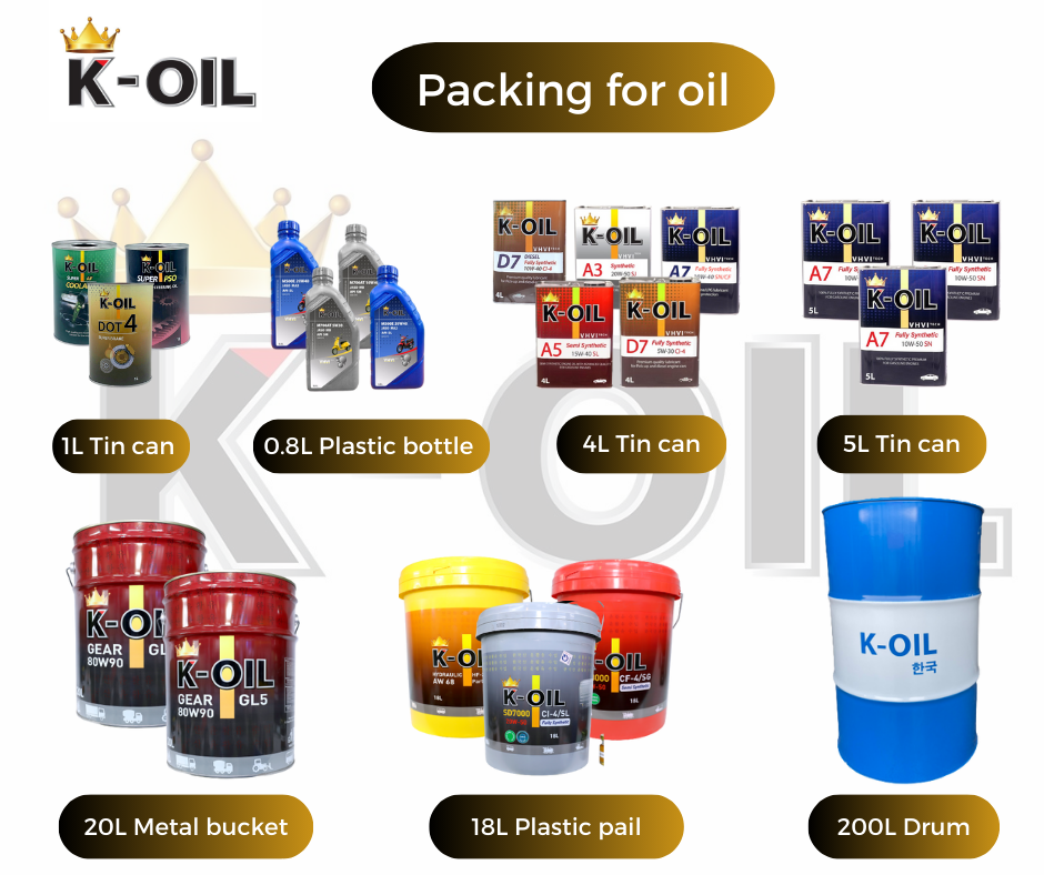 Transmission oil K-Oil the oil in the gear box  hot selling drum provide higher anti-oxidation 80W90