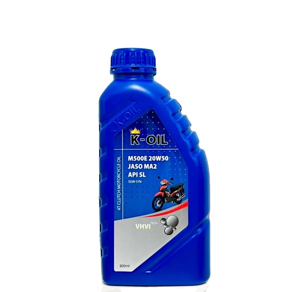 K-Oil M5 4T motor oil 20W-40 API SL JASO MA2 excellent thermal good standard semi-synthetic oil wholesale for 4-stroke