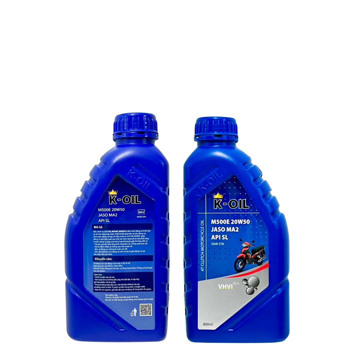 M5 4T K-OIL motorcycles oil JASO MA2 20W-50 API SL maximum power transfer good quality semi synthetic oil wholesale for vehicles