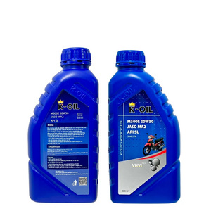 K-Oil M500E 4T oil 20W-40 JASO MA2 API SL   longer engine life OEM available  semi-synthetic oil best price Vietnam manufacturer