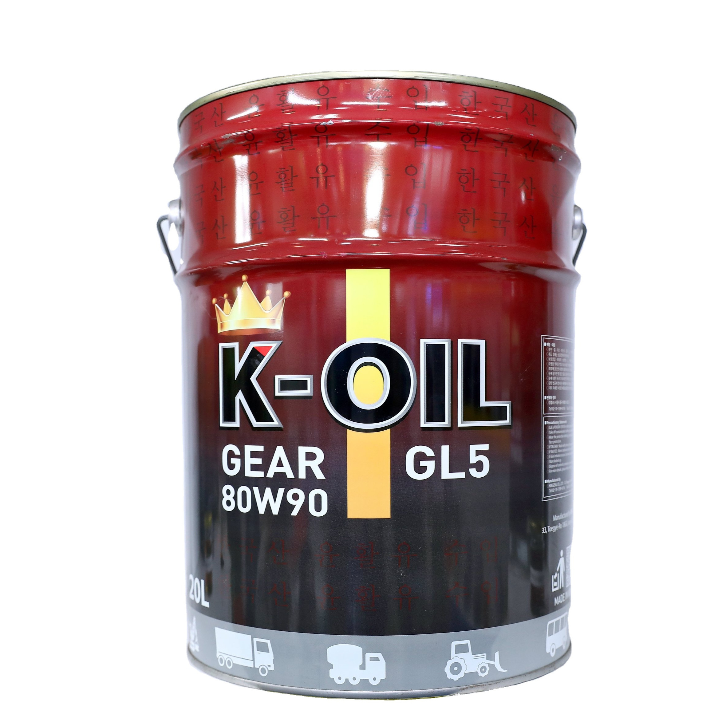 K-Oil  Transmission oil best quality   anti- wear performance   Oil cheap price use for off-road vehicles made in Korea