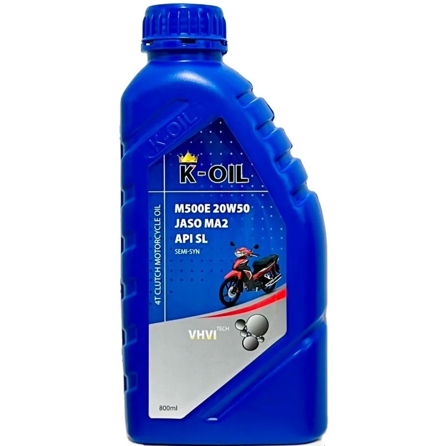 M500E 4T K-OIL  engine oil JASO MA2 API SL20W-40   OEM factory  motor oil low price for 4-stroke motorcycles Vietnam