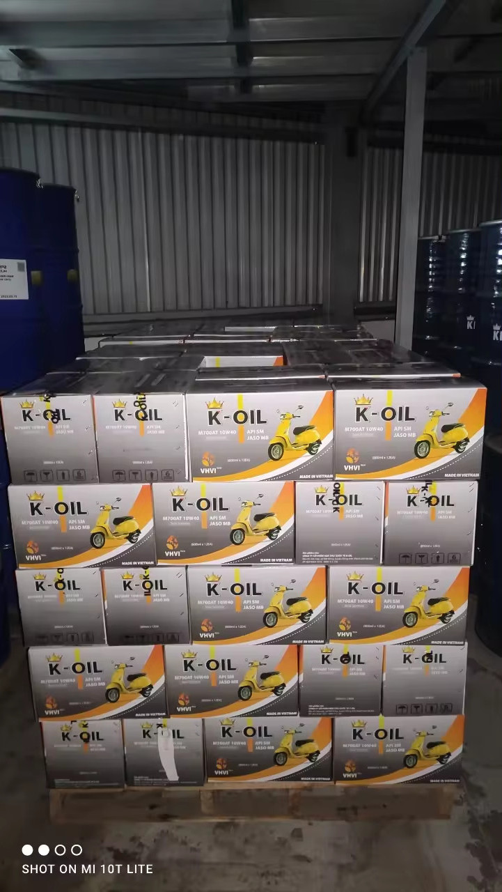 K-Oil M700 4AT motor oil  API SM JASO MB 20W-40    engine protection good quality  oil wholesale  for vehicles made in Vietnam