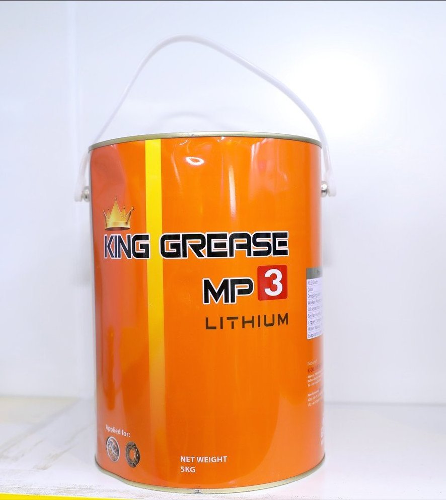 KING GREASE LITHIUM MP3 group 3 base oil grease good performance   OEM available   grease factory price for machines and vehicle