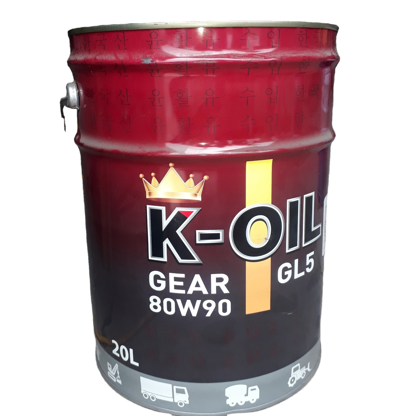 Transmission oil K-Oil the oil in the gear box  hot selling drum provide higher anti-oxidation 80W90