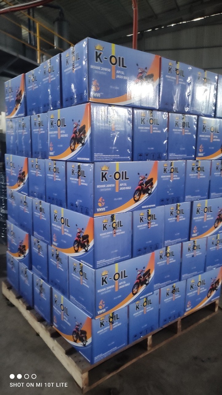 K-Oil M5 4T motor oil 20W-40 API SL JASO MA2 excellent thermal good standard semi-synthetic oil wholesale for 4-stroke