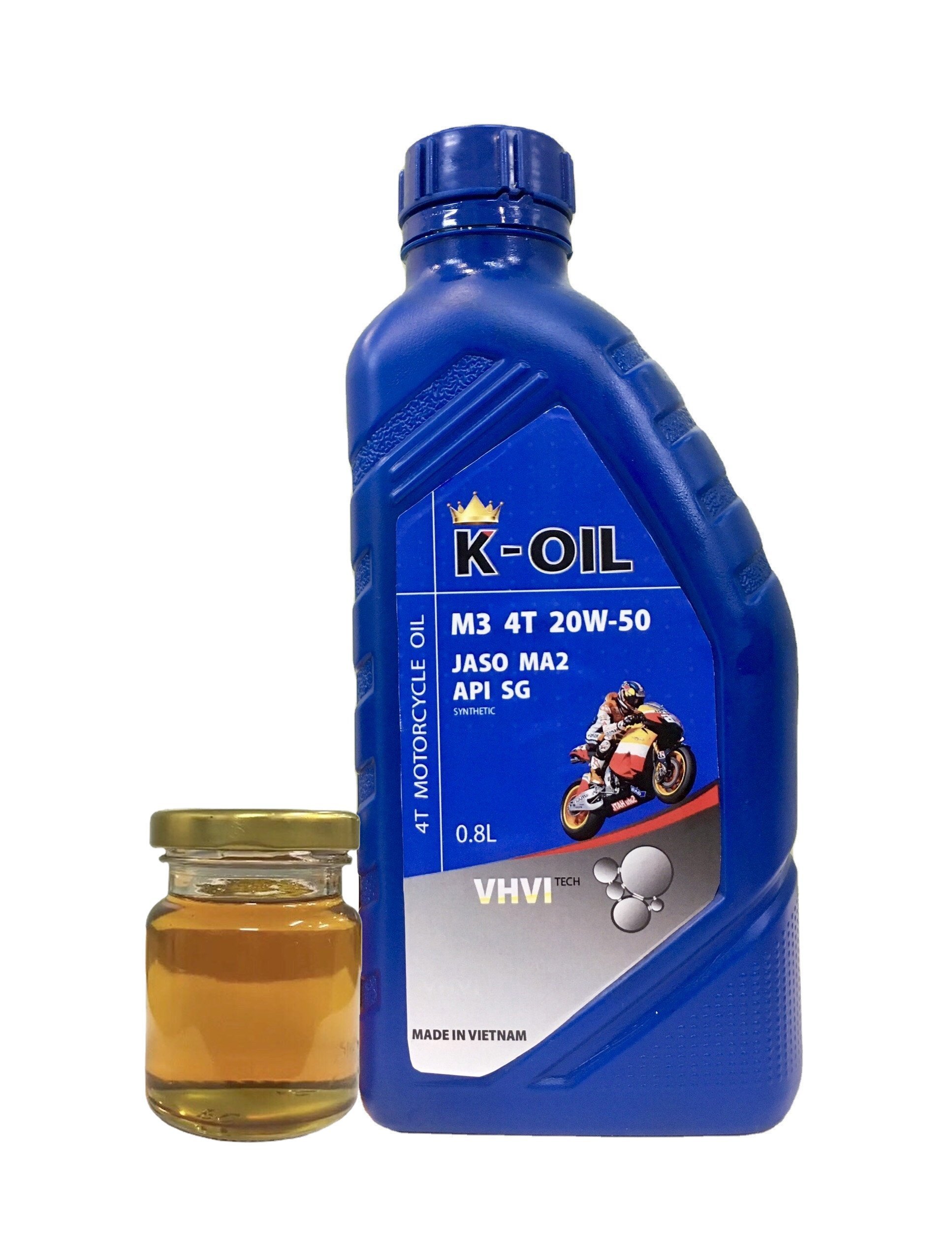 K-OIL 4T M3 motor oil  20W-40 API SG JASO MA2  highly recommended  semi synthetic oil good deal  for 4-stroke motorcycles factor