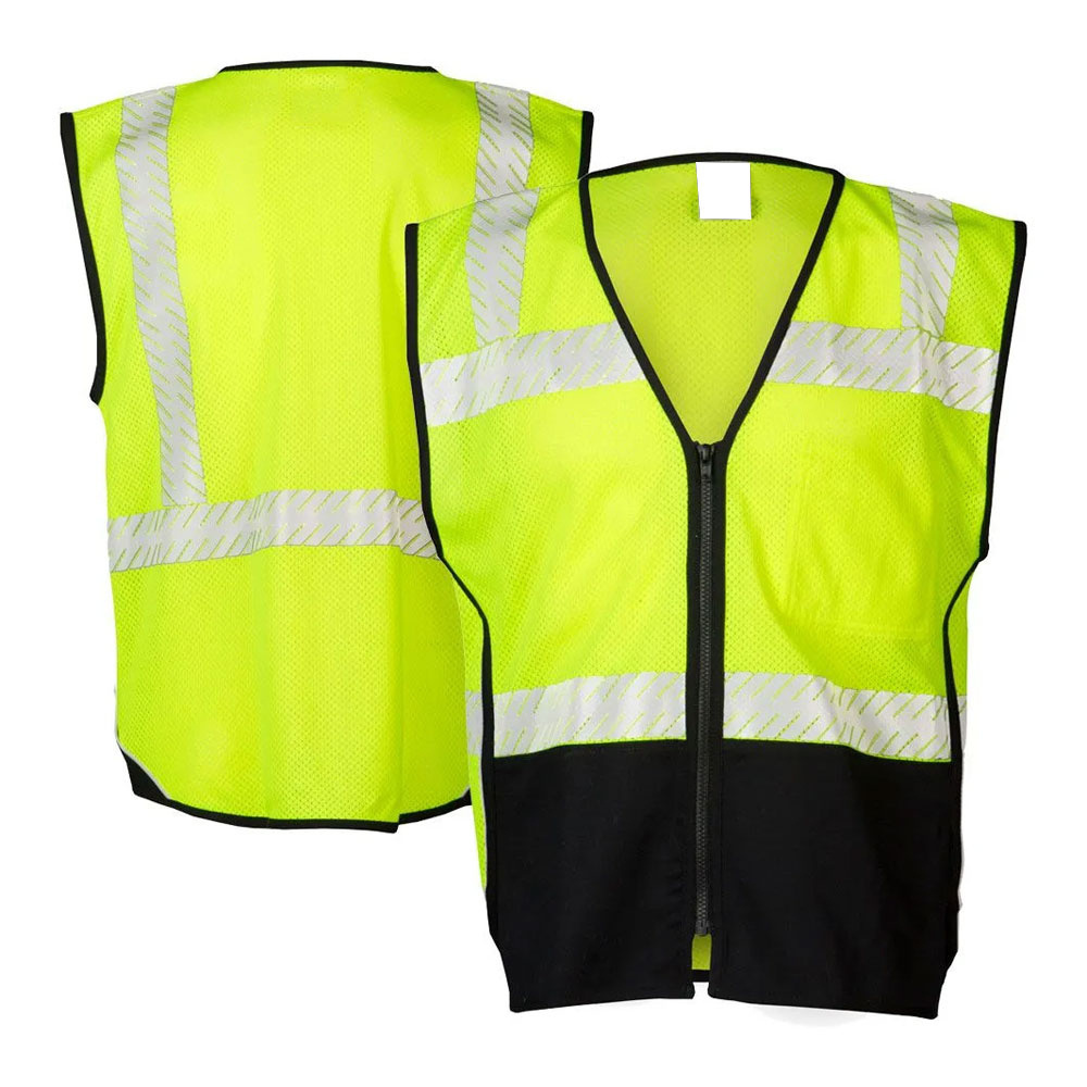 Hi Vis Construction & Work Wear Reflective Safety Vest Custom Made Your Own Design Safety Vest For Adults in unique design