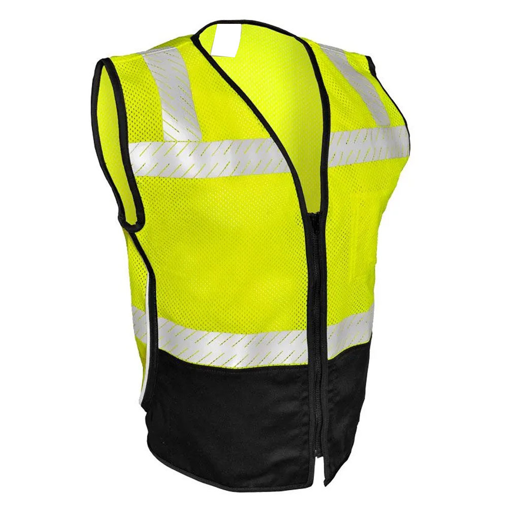 Hi Vis Construction & Work Wear Reflective Safety Vest Custom Made Your Own Design Safety Vest For Adults in unique design