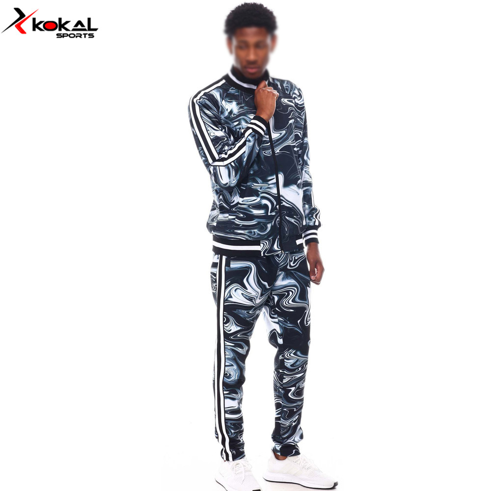 Camo Print Professional Top Quality Newest Stylish Men Tracksuit Wholesale Rate Breathable Men Tracksuit  By KOKAL SPORTS