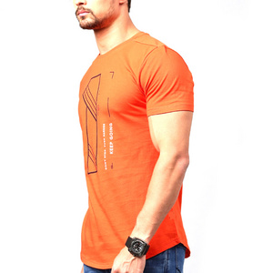 Bright Color Short Sleeve T Shirts, Custom Made Top Quality Plain T Shirts For Adults By KOKAL SPORTS