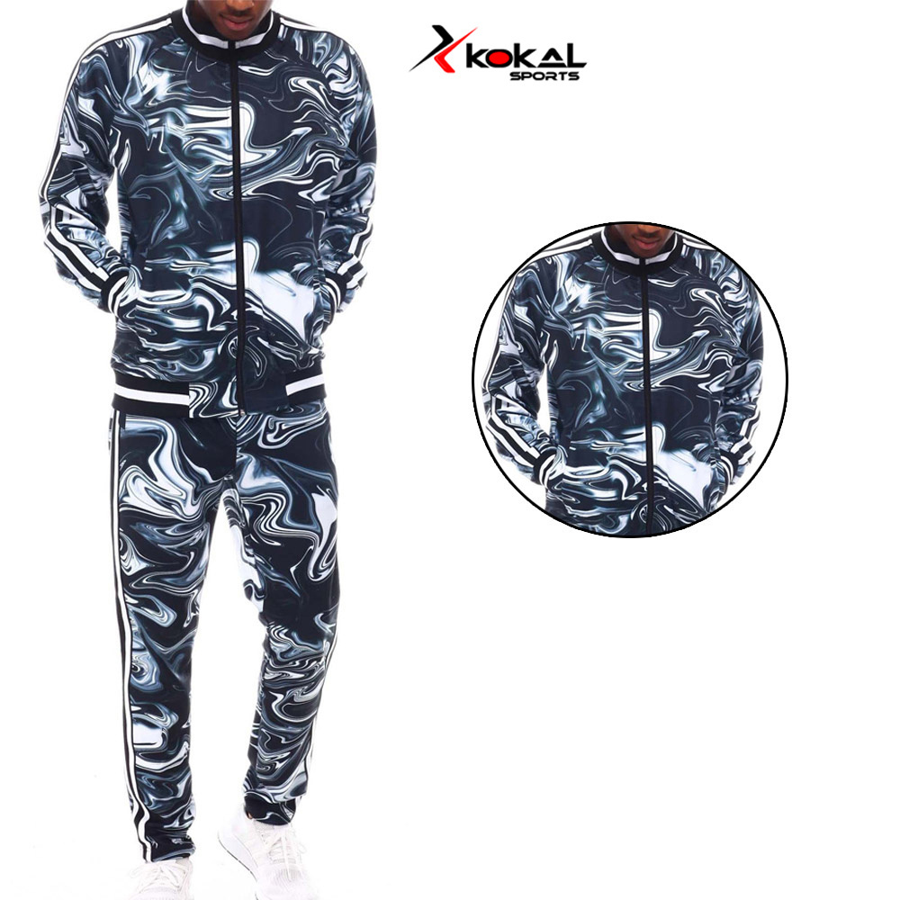 Camo Print Professional Top Quality Newest Stylish Men Tracksuit Wholesale Rate Breathable Men Tracksuit  By KOKAL SPORTS