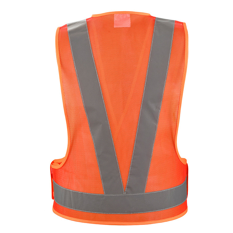 Construction Workout Hi Vis Security Reflective Safety Vest Clothing Construction Vest quick dry hot selling men's security