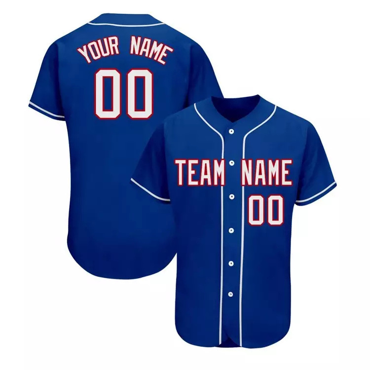 Pure Wholesale Custom Cheap Baseball Jersey Outdoor Hot Sell Baseball Uniform For Pakistan plus size men's sports wear jersey