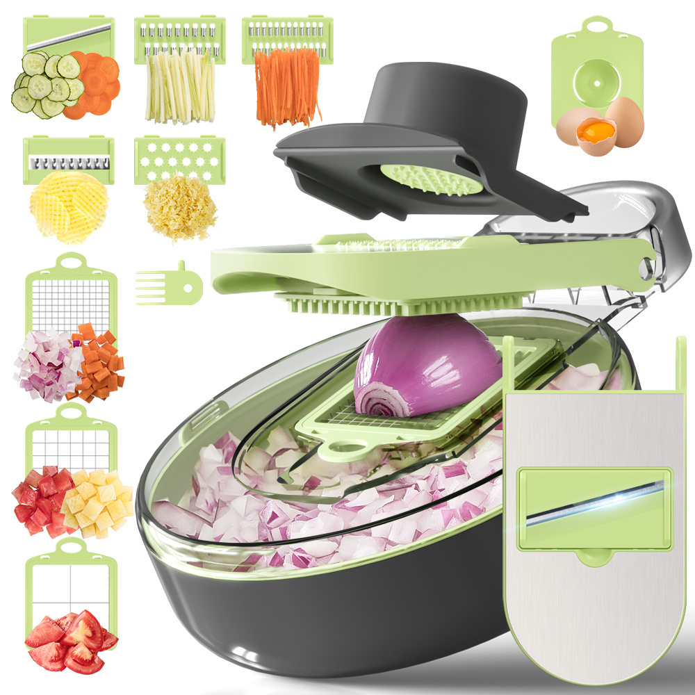 Kitchen manual mandoline slicer vegetable cutter chopper dicer