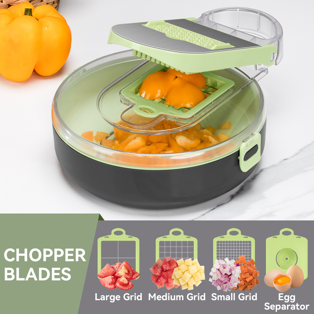 Kitchen manual mandoline slicer vegetable cutter chopper dicer