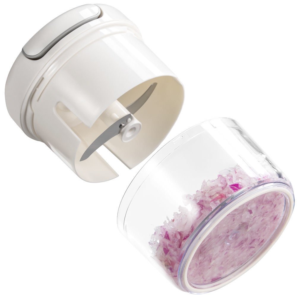 Kitchen Mini speedy chopper garlic blender stick blender Hand Manual Pull Cord Vegetable Chopper