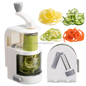 KOK kitchen gadget 2023 slicer vegetable multifunction three blades food chopper