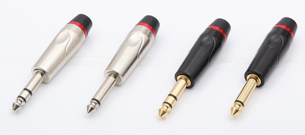 XLR plug RCA/3.5mm/1/4 Inch 6.35mm MONO/Stereo Male female Plug Soldering Wire Microphone speaker audio cable Connector