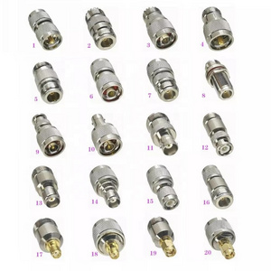 One-stop-service rf connectors RP SMA SMB SMC MCX MMCX BNC TNC N UHF F CRC9 TS9 male female adapters converters plugs connectors