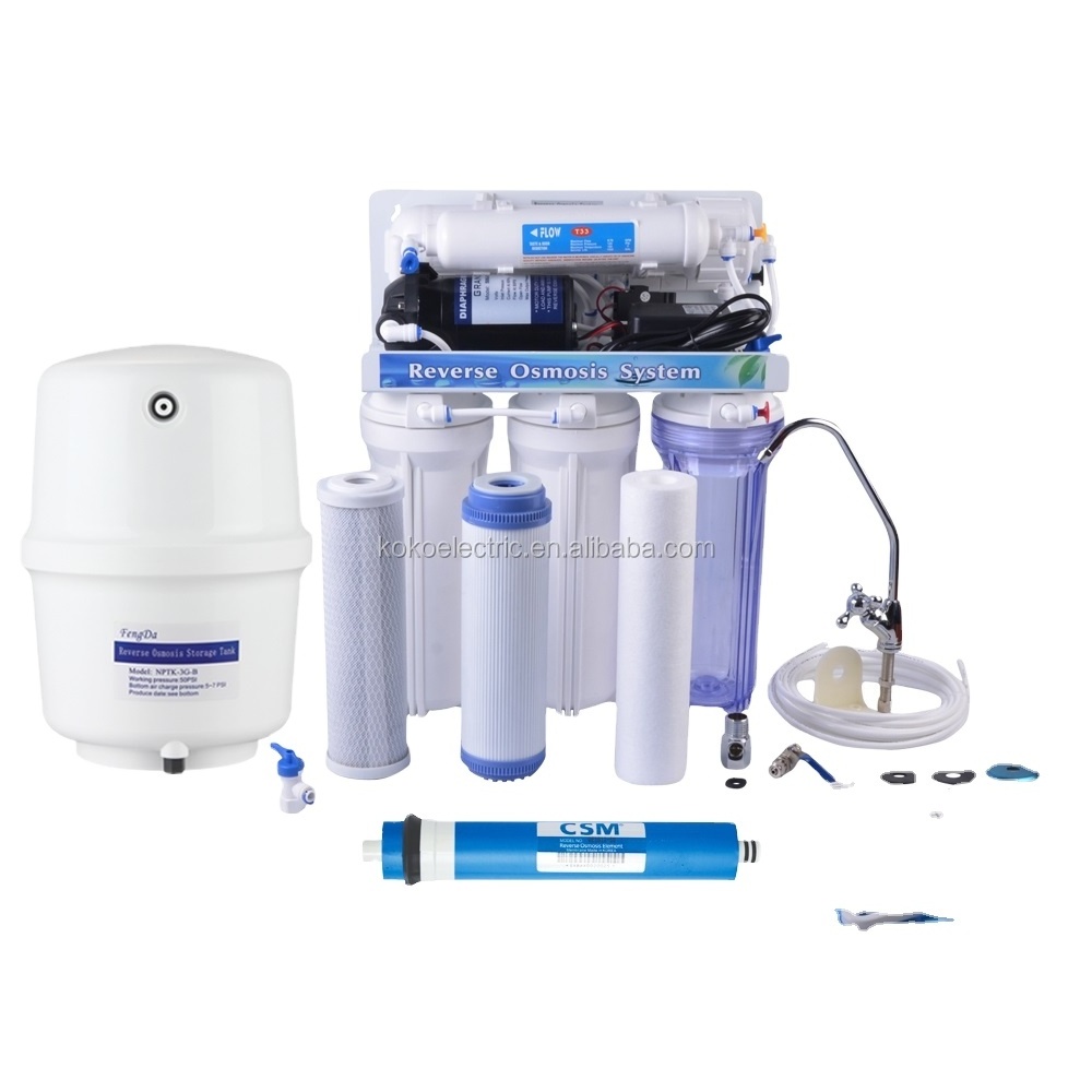 Household water purifier spare parts active carbon water filter cartridge