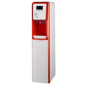 three taps pou directly water dispenser with 4 stages UF water filter system