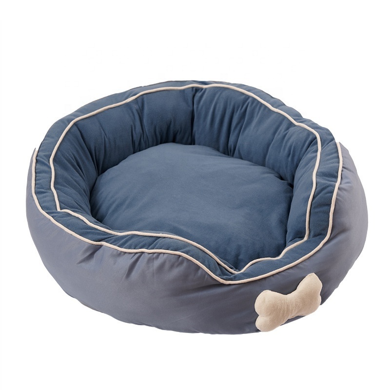 Sample Available Luxury Designer Princess Pink Pet Beds Unbreakable Non Slip Soft Relaxing Comfortable Waterproof Dog Bed