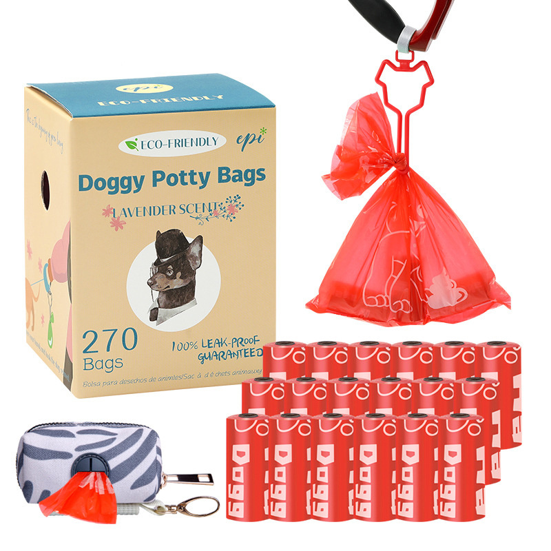 Poop Bags for Dogs Lavender Custom Dog Poop Bags Eco Friendly Sustainable Scented Poop Bags for Dogs Leak Proof Doggie KOKO PET