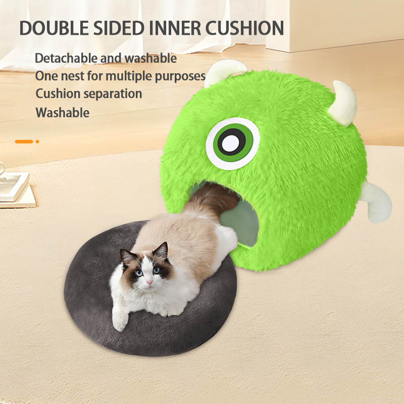 Smart Cozy Pet Bed self heating pet bed for Cat Dog Warm/Cool Small Pet Bed House Efficiently