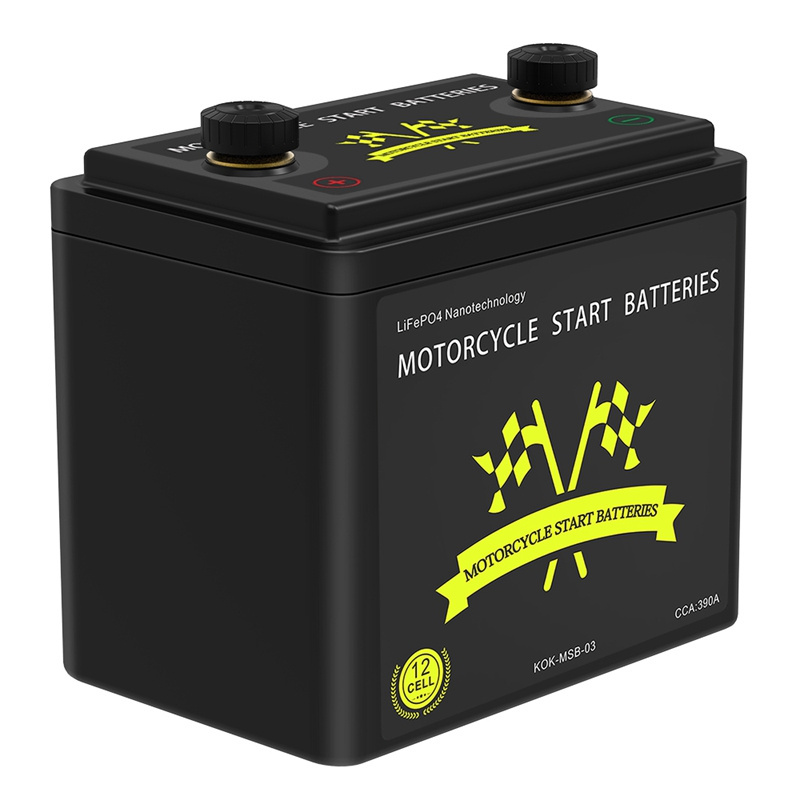 KOK POWER A123 4S3P LiFePO4 12V 7500mAH 390CCA motorcycle start battery